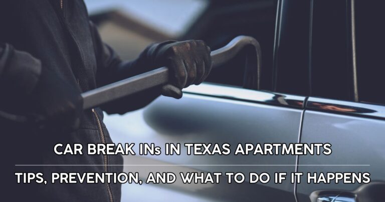 Car Break-Ins in Texas Apartments