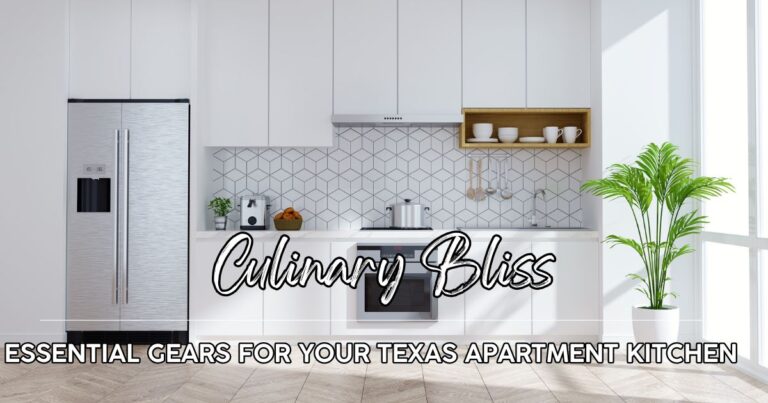 Essential Gears for Your Texas Apartment Kitchen