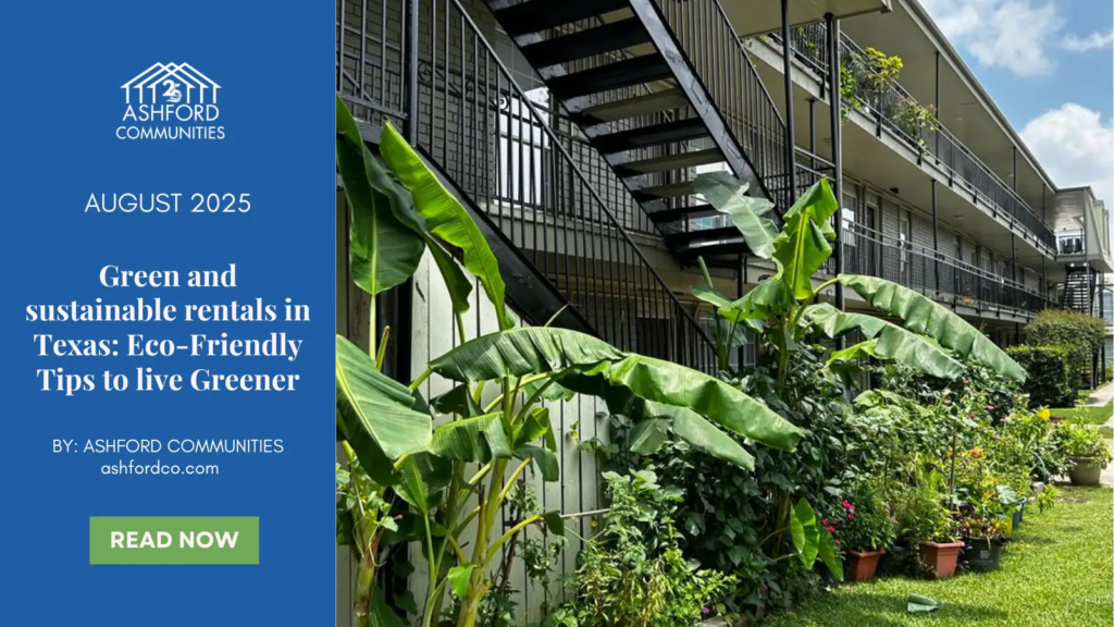 Green and Sustainable Rentals in Texas: Eco-Friendly Tips