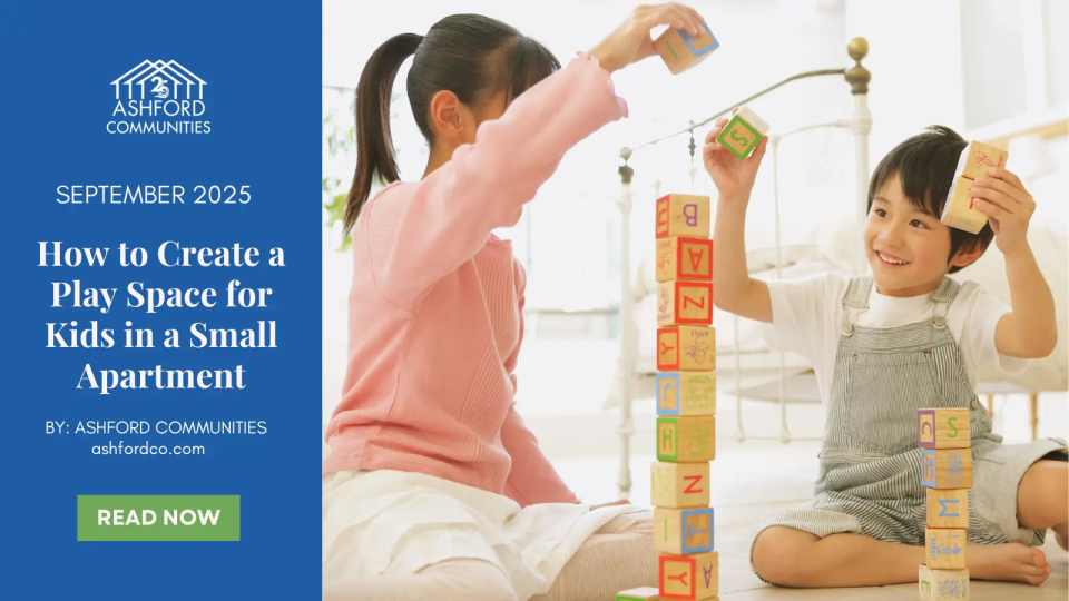 How to Create a Play Space for Kids in a Small Apartment