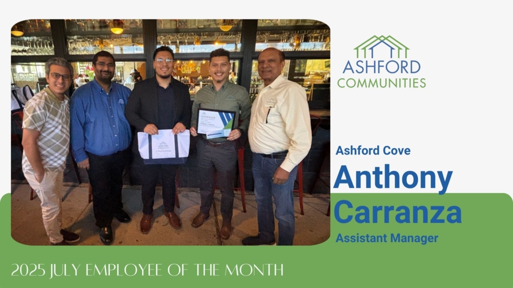 Careers Anthony Carranza- EOM July 2025- Ashford Cove