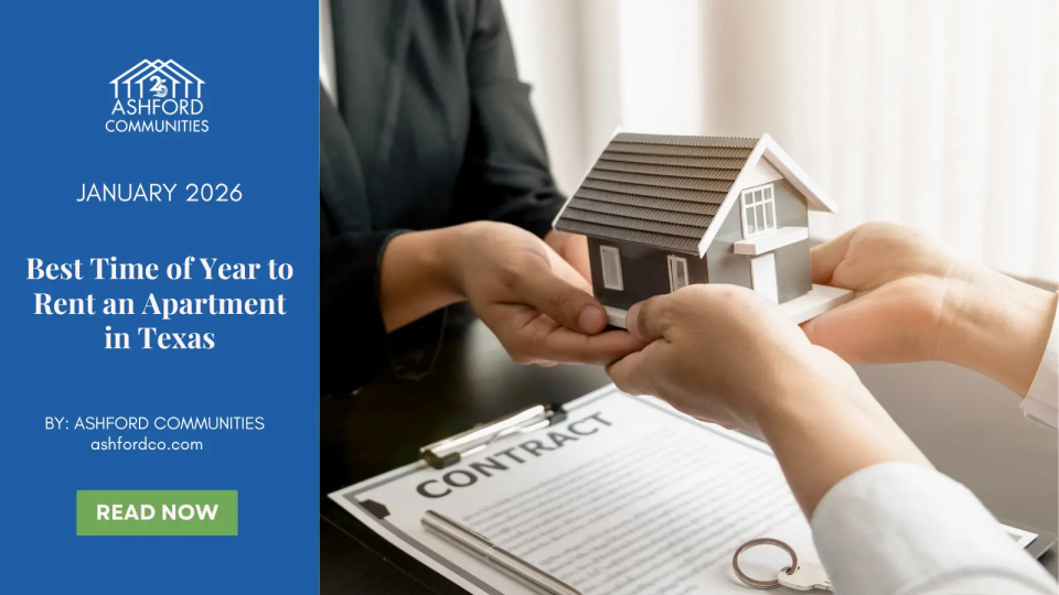 Best Time of Year to Rent an Apartment in Texas