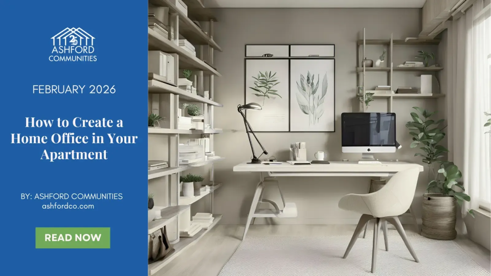How to Create a Home Office in Your Apartment