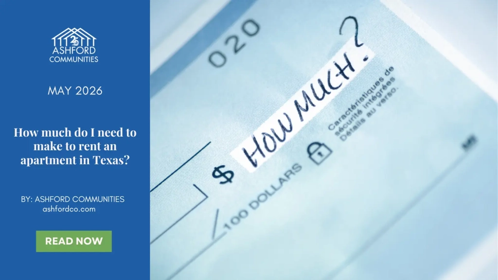How Much Do I Need to Rent an Apartment in Texas?