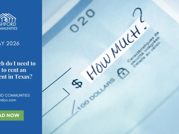 How Much Do I Need to Rent an Apartment in Texas?