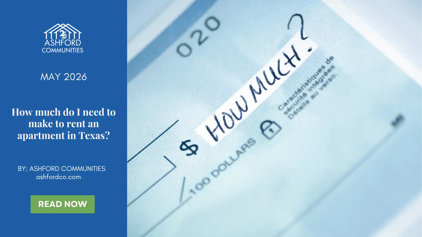 How Much Do I Need to Rent an Apartment in Texas?