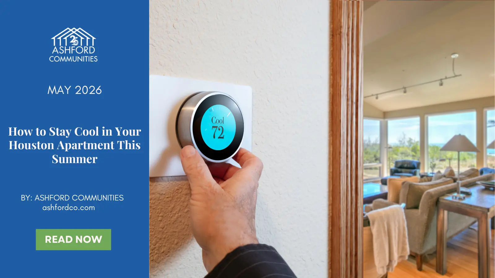 How to Stay Cool in Your Houston Apartment This Summer