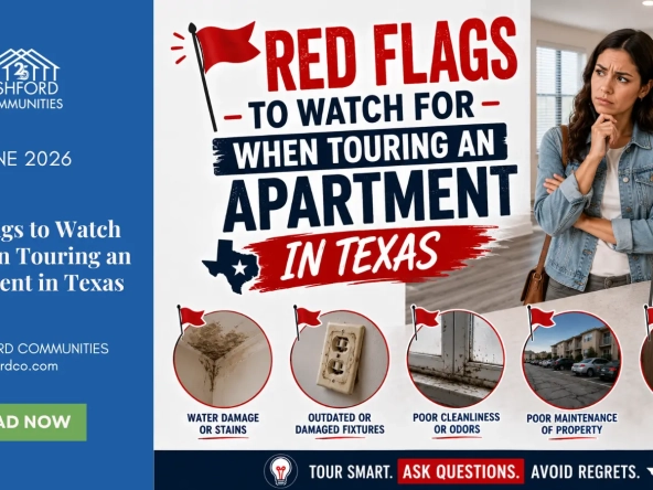 red flags when renting apartment Texas