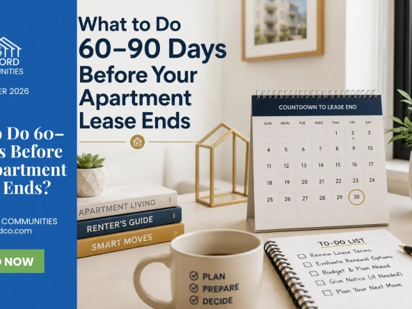 What to Do 60–90 Days Before Your Apartment Lease Ends
