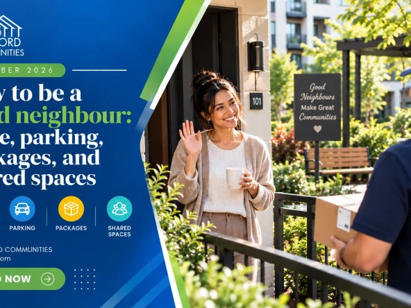 How to Be a Good Neighbor Noise, Parking, Packages, and Shared Spaces